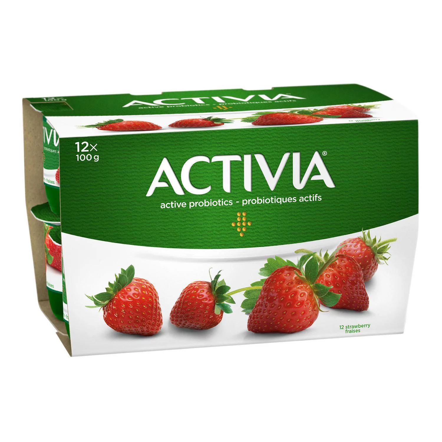 activia-strawberry-yogurt