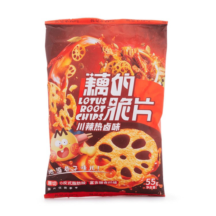 lotus-root-chips-sichuan-spicy-stewed-flavor
