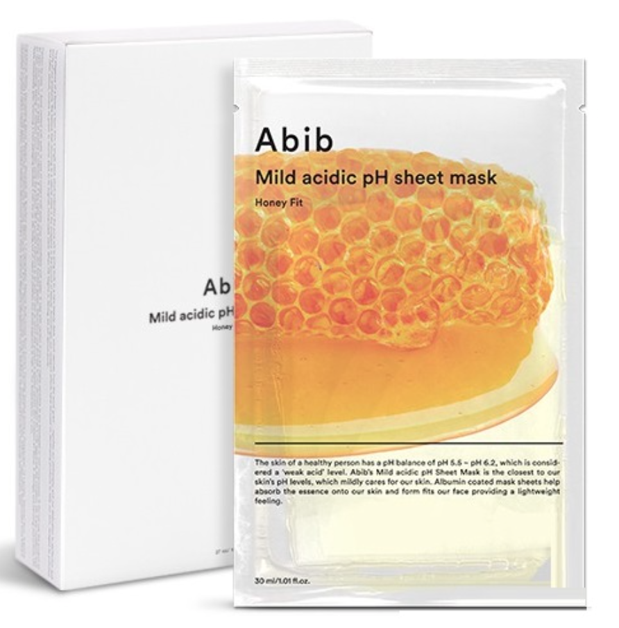abib-mild-acidic-ph-honey-fit-sheet-mask