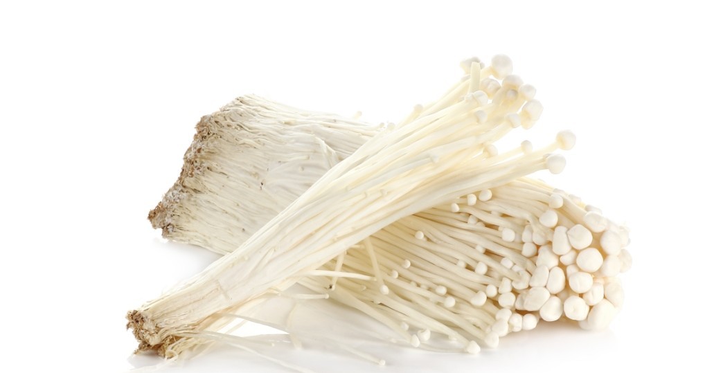 enoki-mushrooms