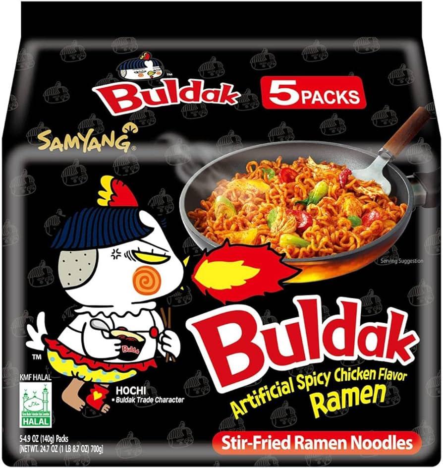 samyang-buldak-stir-fried-ramen-artificial-spicy-chicken-flavor