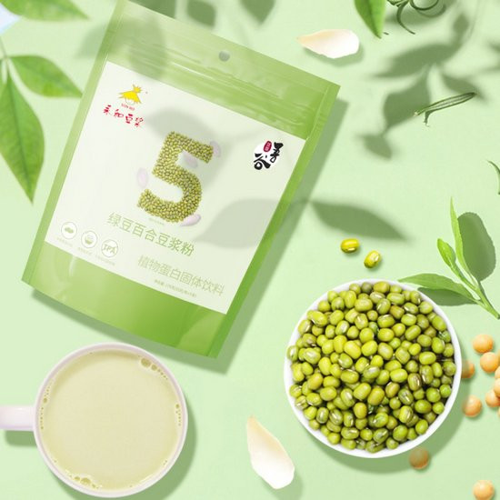 data-yonghe-soy-milk-mung-bean-lily-soy-milk-powder-green-bag