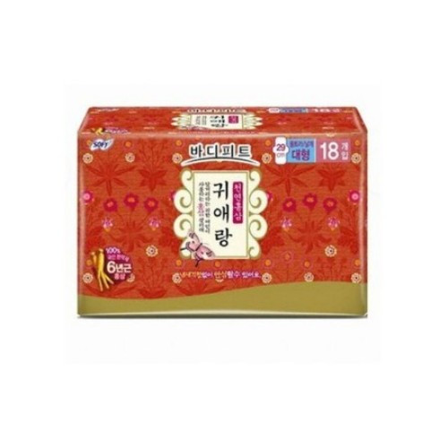 data-lg-soft-guiai-niang-natural-red-ginseng-daily-sanitary-napkin-without-fluorescent-agent-29cm-18pc