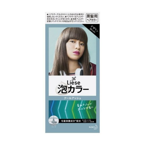 kao-liese-natural-plant-foam-hair-dye-w17-cool-ash-platinum-gray-brown