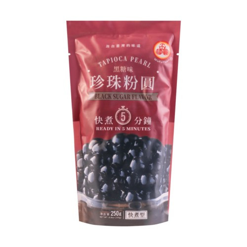 wufuyuan-brown-sugar-flavored-pearl-powder-round-quick-cooking-type