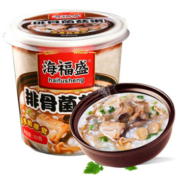 haifusheng-spare-ribs-and-mushroom-congee